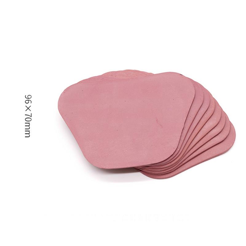 Nigf 12Pcs Dental Base Plate For Dental Specimens High Quality Dental Technician Equipment Consumables