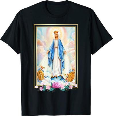 NEW LIMITED Litany of the Blessed Virgin Mary, Mother of Christ Catholic T-Shirt Tops Tee