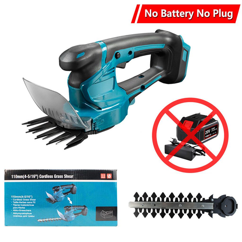 21v Cordless Electric Grass Shears 2 IN 1 Rechargeable Handheld Grass Cutter Portable Garden Hedge Trimmer