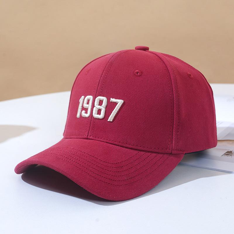 Fashion Hat Women's Summer Deep Top Hardtop Baseball Cap Korean Edition Tide Letter Embroidery Shade Cap