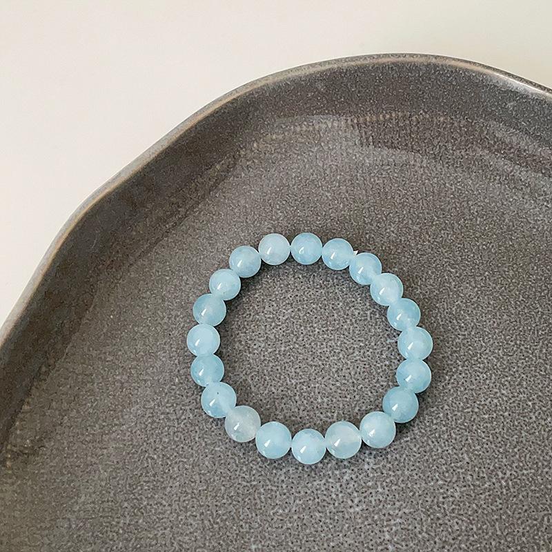 

Синий натуральный камень сломанный серебряный браслет женский свежий и модный индивидуальный уникальный элегантный темперамент универсальный браслет ювелирные изделия