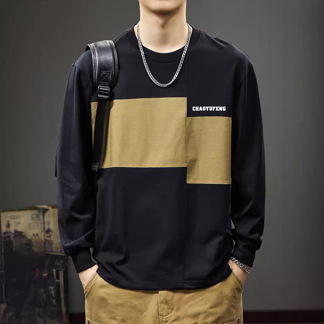 Футболка с длинными рукавами и цветовым сочетанием Autumn Design Sense — фото 5