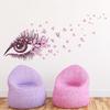Romantic Beautiful Eye Butterfly Heart Home Decor Mural Art Decal Wall Sticker KTY