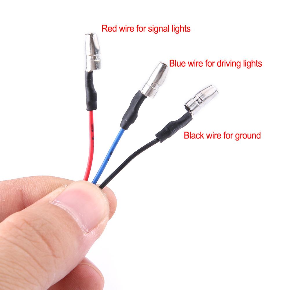 Pair of Motorcycle Bike Turn Signal LED Lights Direction Indicator Lamp Universal