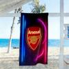 Ręcznik plażowy Arsenal Super Miękki Mikrofibra Szybkoschnący Wygodny Lekki