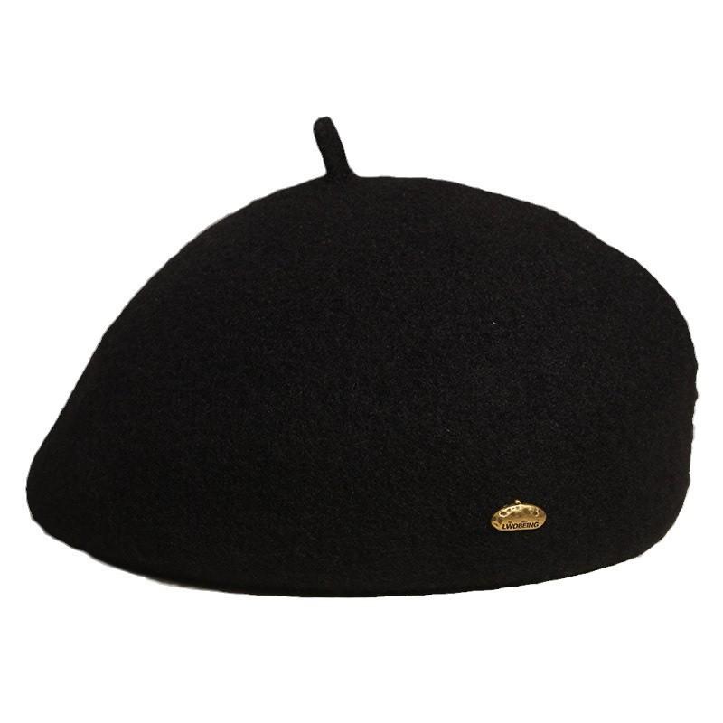 Female Big Head Circumference Showing Small Fashionable Korean Version High Quality Fashionable Versatile Painter Hat