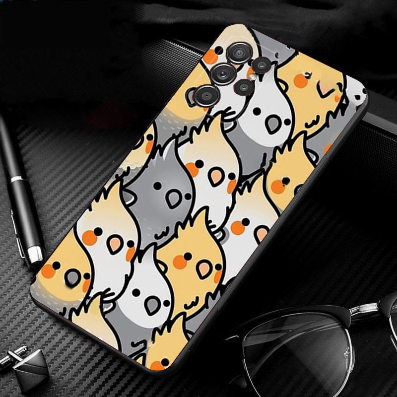 

Phone Case For Samsung Galaxy S25 S24 S23 S22 S21 Ultra S24 S23 S22 S21 S25 Plus S24 S20 FE Cockatiel bird S21 Plus