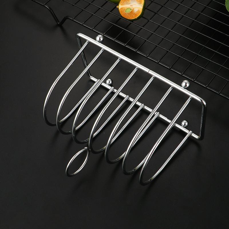 Edelstahl Toast Brot Rack Restaurant Hause Brot Halter 6 Scheiben Lebensmittel Display-Tool Für Restaurant Küche Zubehör