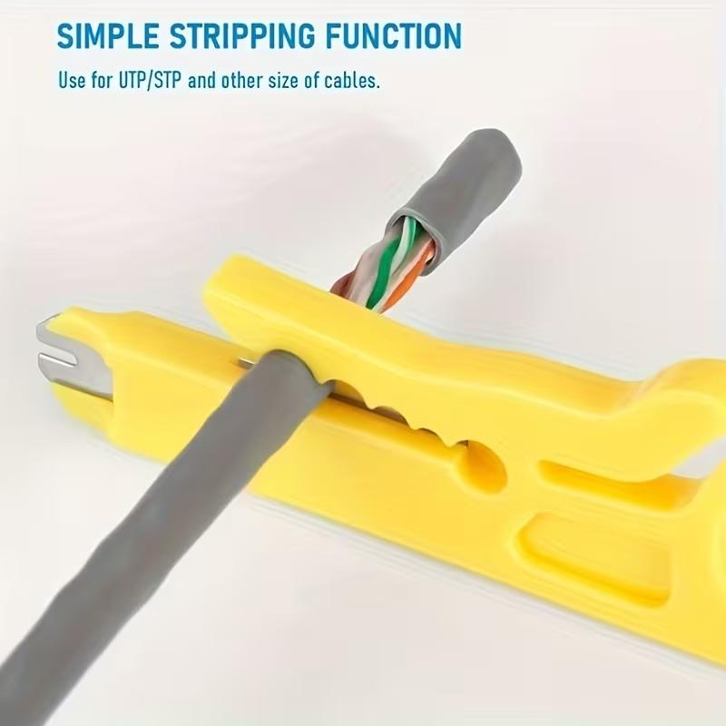Wire Stripper Knife Crimper Pliers Crimping Tool Cable Stripping Wire Cutter Multi Tools Cut Line Multifunctional Hand Tools