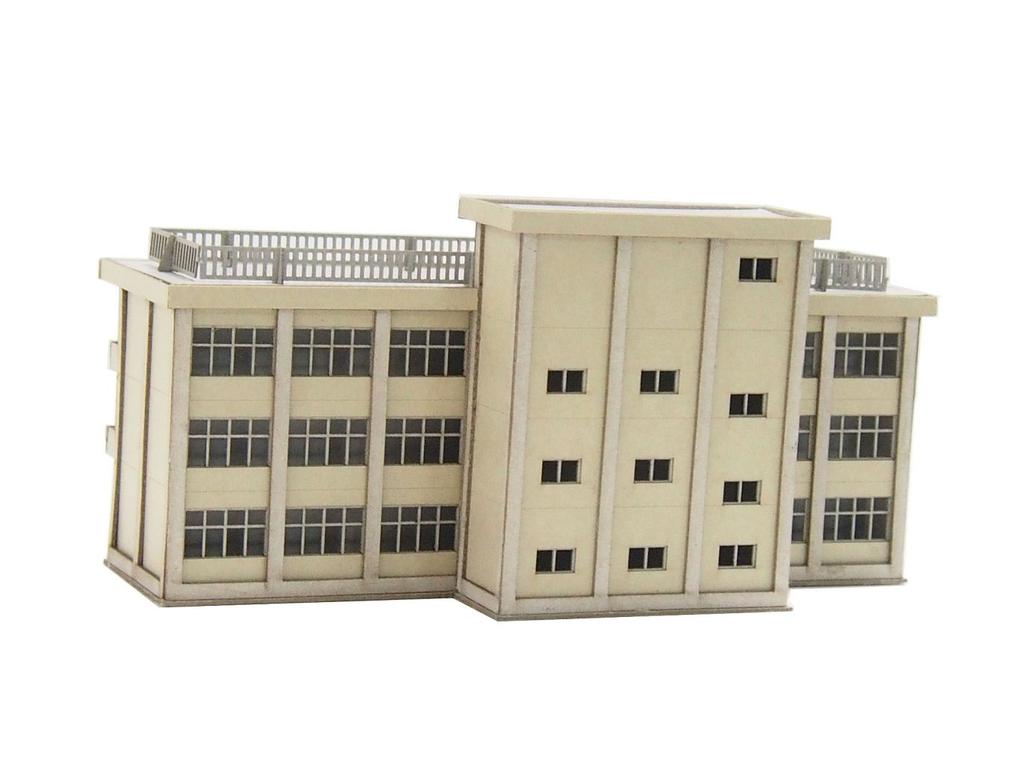 Advance Z Gauge 0060 School Building Paper Structure Kit