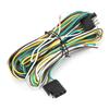 Trailer Wiring Harness Extension Kit 36FT 8.5+2.4m 4 Wire 4Flat 4 Pin with Male Female Plug