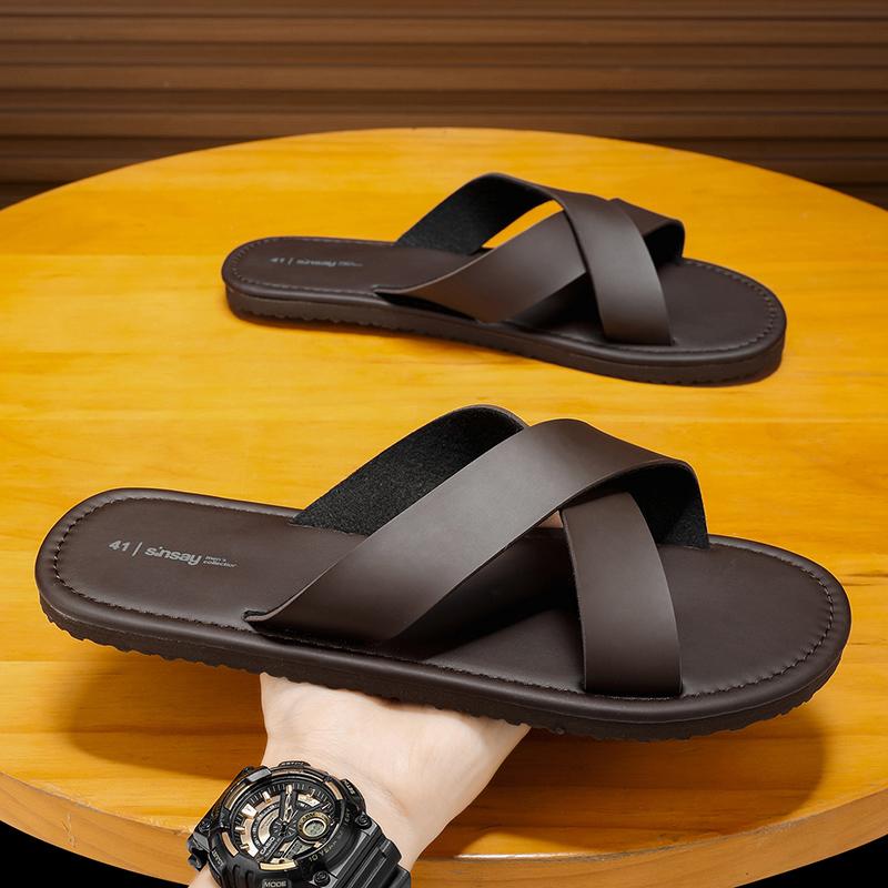 Outdoor Men Slippers Fashi Slip N-slip Man Beach Shoes Breathable Indoor Home Slippers Lightweight Casual Shoes
