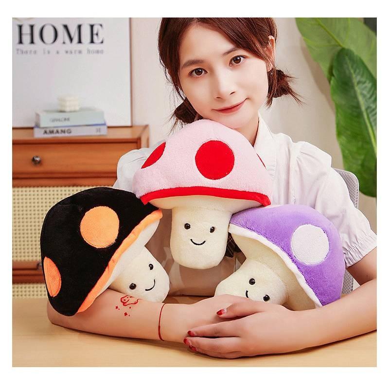 Adorable Soft Plush Mushroom Toy For Kids Perfect For Gifts And Home Dcor