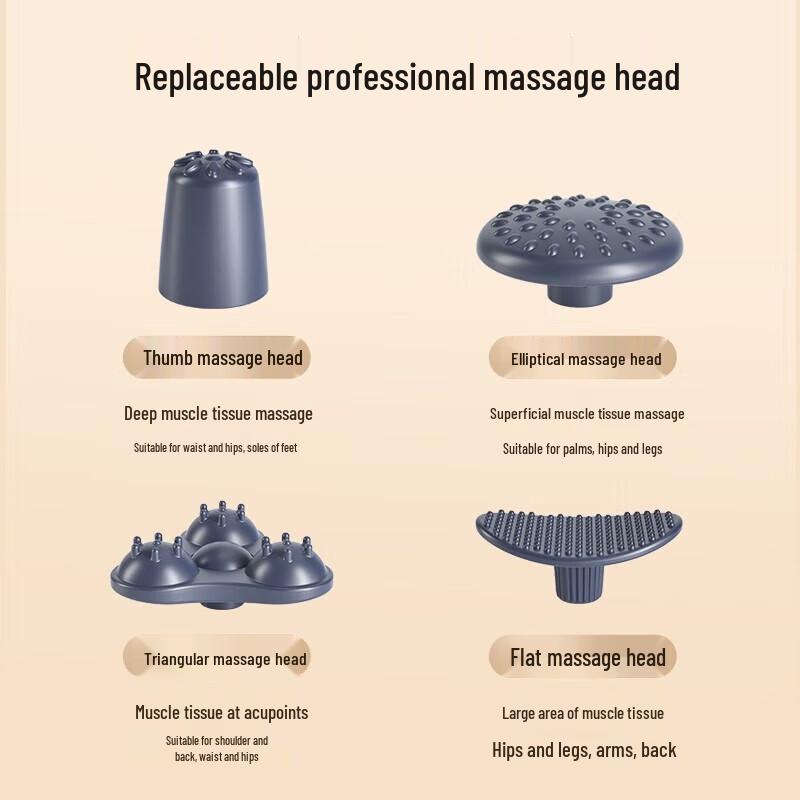 CLORIS Wireless Rechargeable Handheld Full Body Percussion Massager