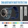 QuickFit 26mm Outdoor-Uhrenarmband für Amazfit T-rex Ultra 3 Silikon Wasserdicht Schweißbeständig Armband für Amazfit T-rex Ultra 3