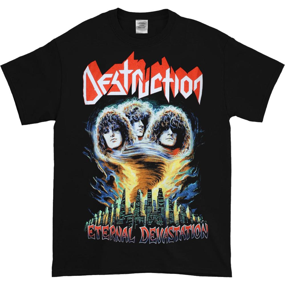 

DESTRUCTION ETERNAL DEVASTATION ЧЕРНАЯ футболка унисекс S