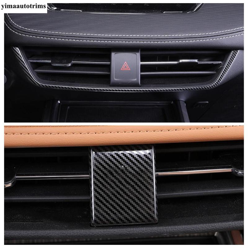 For Haval Jolion - 2024 Accessories Car Dashboard Center Air Conditioner AC Outlet Vent Warning Lamp Light Panel Cover Trim