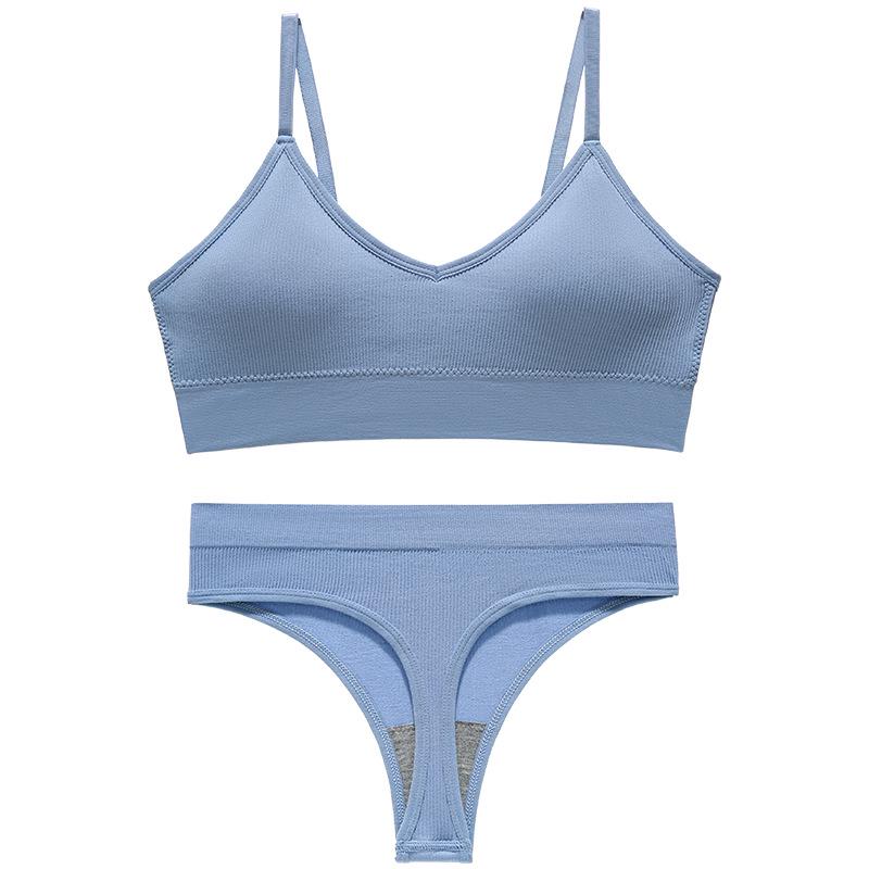 Adjustable Shapewear Set: High Elastic Breathable Camisole, Beautiful Back Vest, Thong, Underwire-Free, Anti-Sagging Bra.