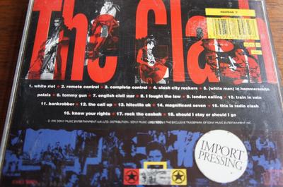 CD CLASH - Singles  766923539828 Nicht Japan Rock Gebraucht