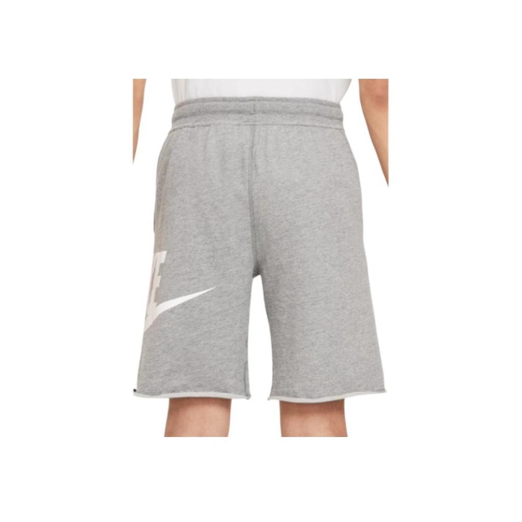 Nike Letter Logo Printed Lace-Up Casual Shorts Kids shorts Light-Gray 939610-091