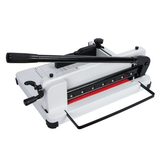 Accurate Cutting Paper Trimmer with Anti-slide Rubber Feet A4 Paper Trimmer with Built-in Clamp 400 Sheets Cutting Capacity Cardstock Trimmer