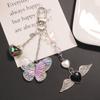 Trendy Phone Lanyard Angel Heart Keychain Pendant Durable Phone Strap Portable Phone Jewelry Suitable for Keys Phones