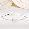 Snake Bone Chain Bow Bracelet Women's Niche Light Luxury High-end Design Hand Jewelry Women