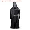 Medieval Knight Cosplay Costume With Hood For Fantasy Role Play And Halloween