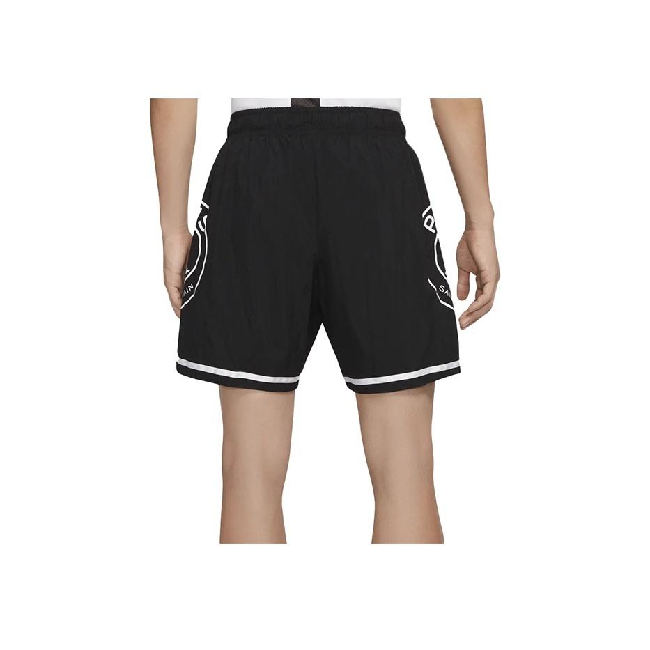 Jordan Paris Saint-Germain Basketball Breathable Mid-Waist Shorts Men Bottoms Black CK9766-010