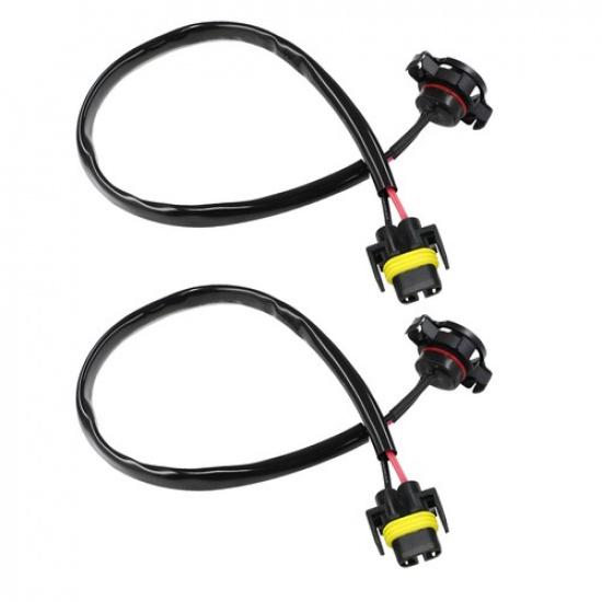 PSX24W 5202 H16 To H11 H8 Fog Light Conversion Wire Harness Pigtail Extension 2X