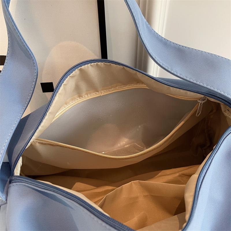 Outdoor sports large capacity canvas bag new arrival lightweight outing fitness bag fashioncasualsimple crossbody bag