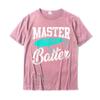 Funny FisherUnisex Gifts Adult Humor Fishing Tees Master Baiter TShirt Custom T Shirt For Unisex Cotton Tshirts Family Classic