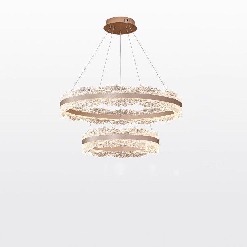 Elegant Italian LED Chandelier for Living Room, Bedroom, or Dining Room