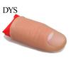 Magic Trick Props Close-Up Vanish Appearing Plastic Finger Thumb Tip + Red Silk