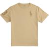 Polo Ralph Lauren Big Pony Baumwollstrick Rundhals Besticktes T-Shirt Kinder Oberteile Klassisch-Khaki 323832907-507