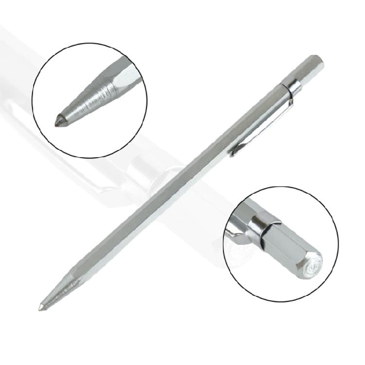 Tungstens Carbide Tip Scriber For Mobile Technicians Multiple Surfaces Marking Instrument Easy Carry Design