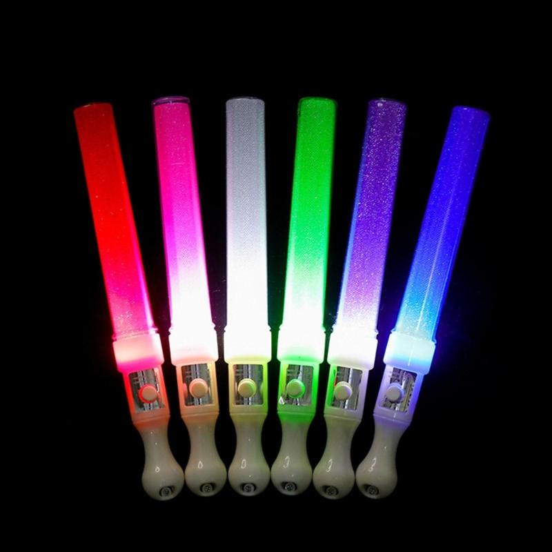 Led Light Sticks Flashing Light Decorations Glow Sticks with 3 Modes for Birthdays, Weddings, Rave, Concerts, Party