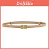 Genuine Leather Womens Fashion Belt With Pearl Detail For Casual And Formal Wear