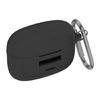 Silicone Charging Case Cover with Grip Texture, Carabiner Carry, and Easy Cable Access for Everyday Clip On Earbuds Travel and Storage Use