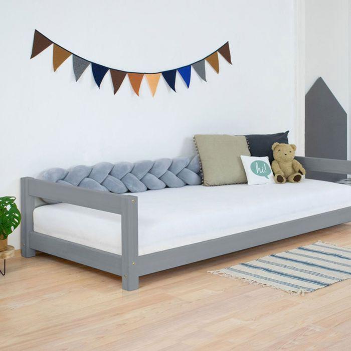 Lit enfant KIDDY 80 x 160 gris