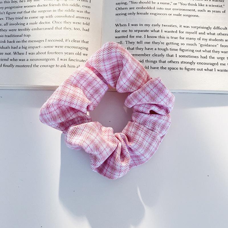 Korean JK College Style Hair Accessories Set: Cute Hair Ring, Headband, Rubber Band, and Large Intestine Hair Rope