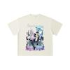 260 GSM Double Yarn 32 Count 100% Cotton Solo Leveling V6 Print Unisex Heavy Cotton T Shirt… More