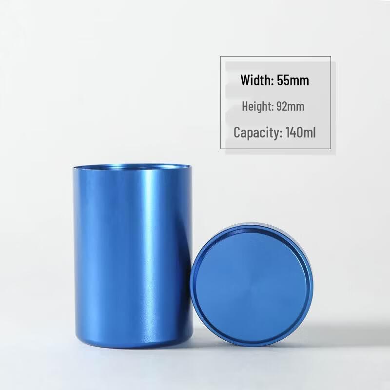 Youluo Portable Mini Aluminum Alloy Tea Caddy
