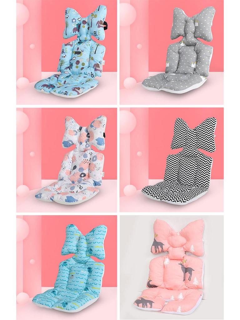 Universal Four Seasons Stroller & Dining Chair Cushion - Cotton Pad with Added Warmth & Thickness for Autumn/Winter