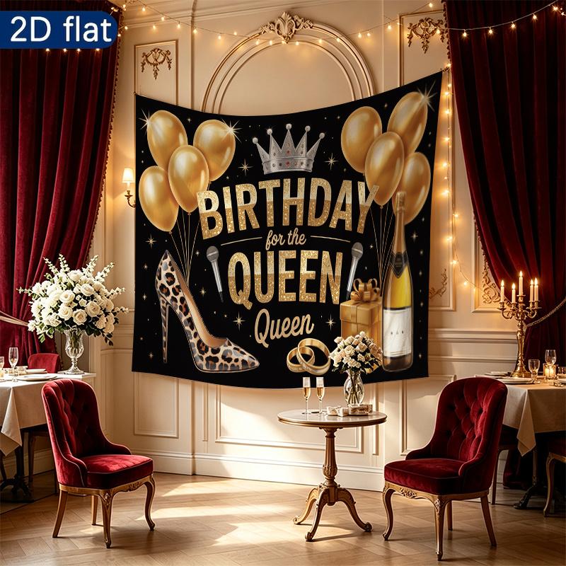 Party Backdrop Birthday Photo Booth Background Front Door Decor