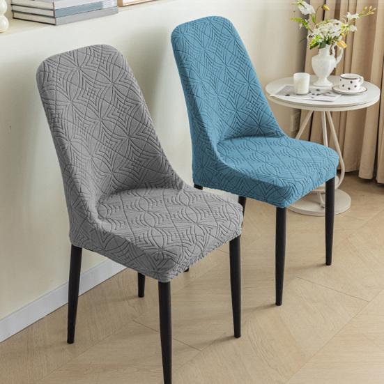 Chair Cover High Elasticity All-Inclusive Design Protective Fit Hidden Elastic Strip Less Slipping Super Soft Dining Chair