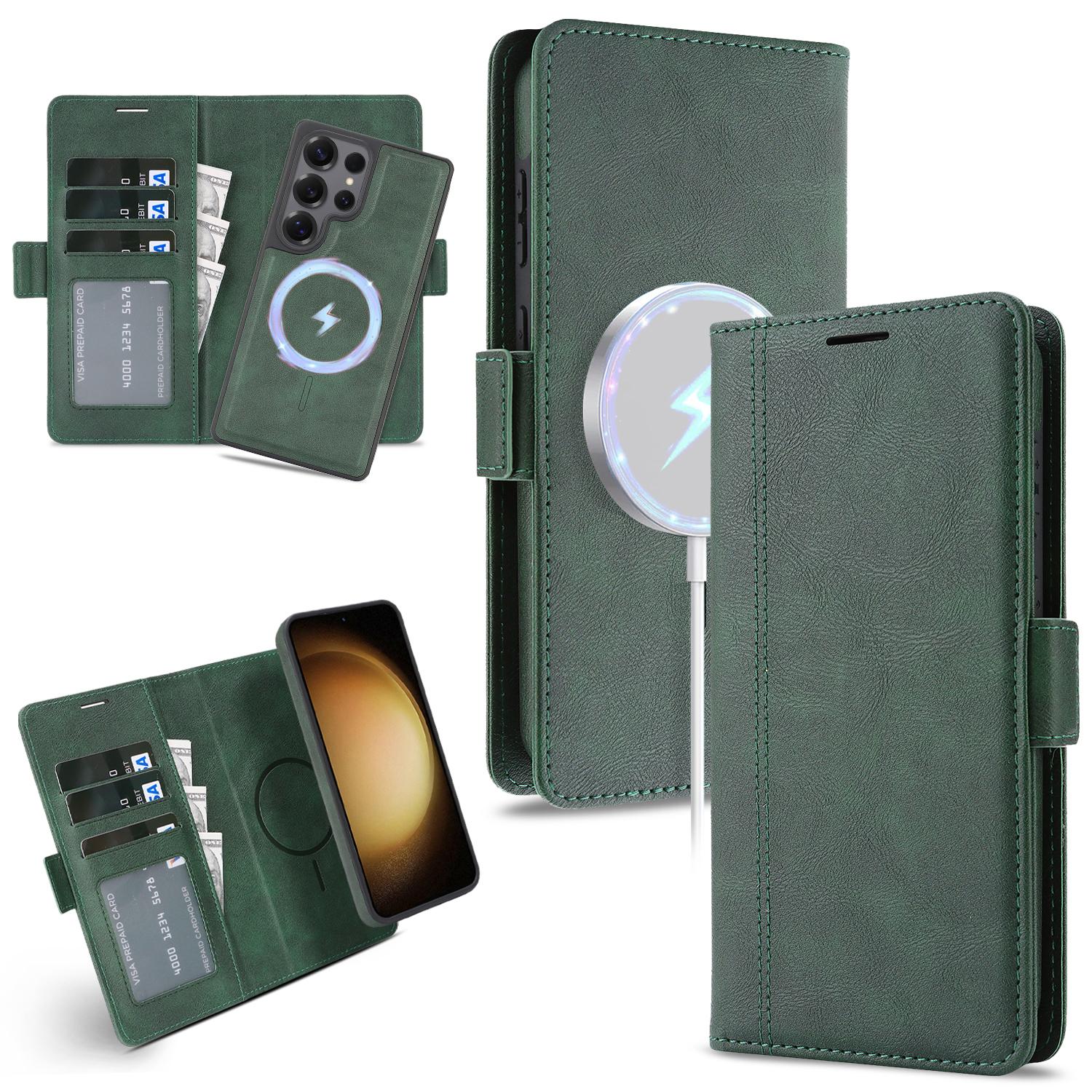 2 in 1 Detachable Leather Wallet