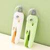 Professional Pet Nail Clipper for Dogs Cats LED Light Pet Nail Toe Claw Trimmer with Nail File Puppy Kitten Grooming Supplies