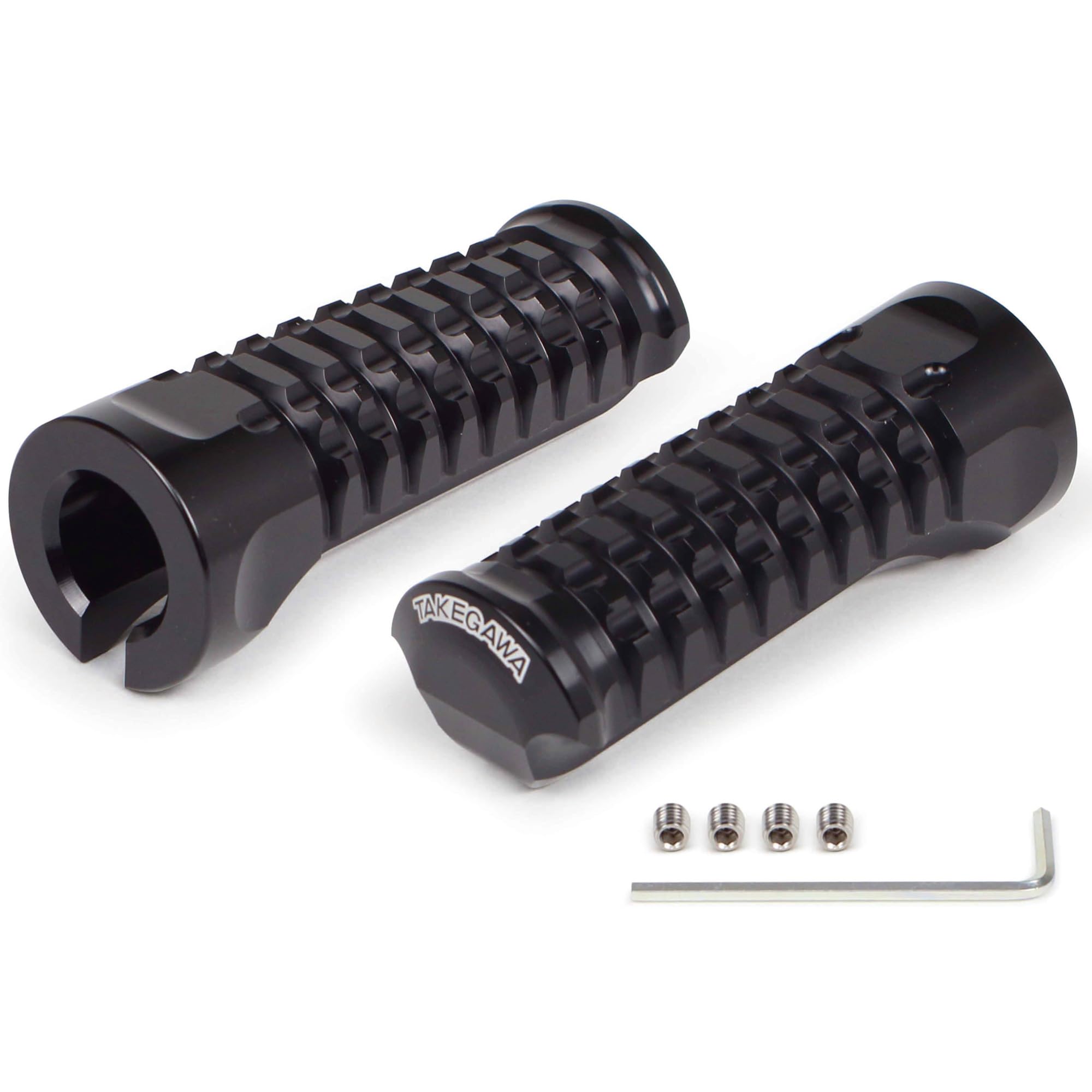 

Special Parts Takegawa (TAKEGAWA) Billet Aluminum Step Bar Kit (Black) for Super Cub 50/50 Pro/110/110 Pro (Product Code: 06-13-0122)