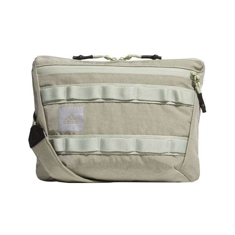 

Adidas 4Cmte Tyo Sac Sports Casual Nylon Shoulder Crossbody Bag Unisex Bags Gray-Green GL8585 Gray Green